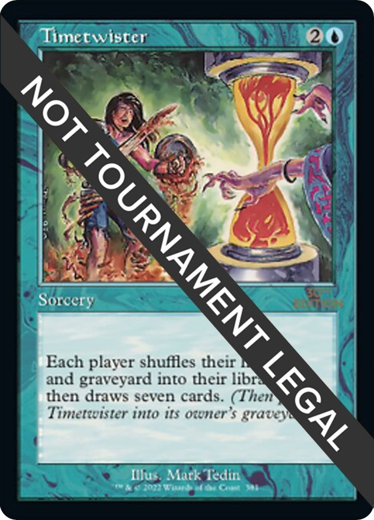 Image for Timetwister (Retro Frame) (30th Anniversary Edition) (381) - Magic: The Gathering