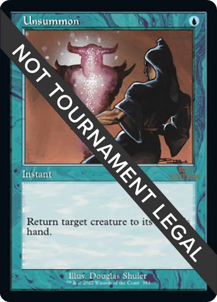 Image for Unsummon (Retro Frame) (30th Anniversary Edition) (383) - Magic: The Gathering