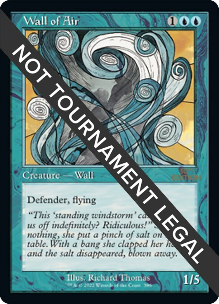 Image for Wall of Air (Retro Frame) (30th Anniversary Edition) (386) - Magic: The Gathering