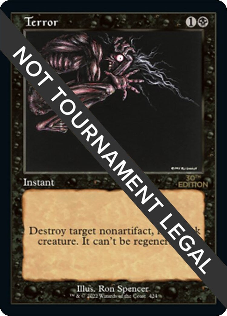 Image for Terror (Retro Frame) (30th Anniversary Edition) (424) - Magic: The Gathering