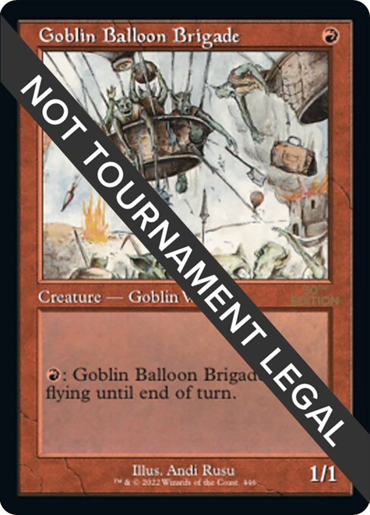Image for Goblin Balloon Brigade (Retro Frame) (30th Anniversary Edition) (446) - Magic: The Gathering