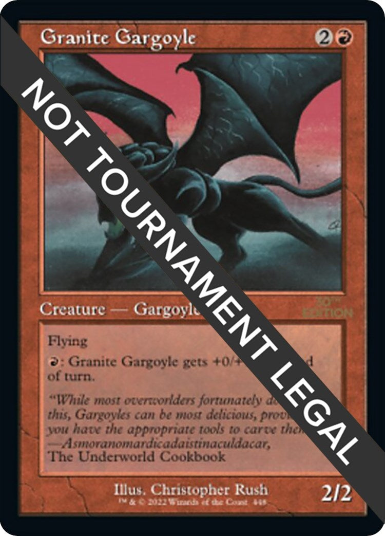 Image for Granite Gargoyle (Retro Frame) (30th Anniversary Edition) (448) - Magic: The Gathering