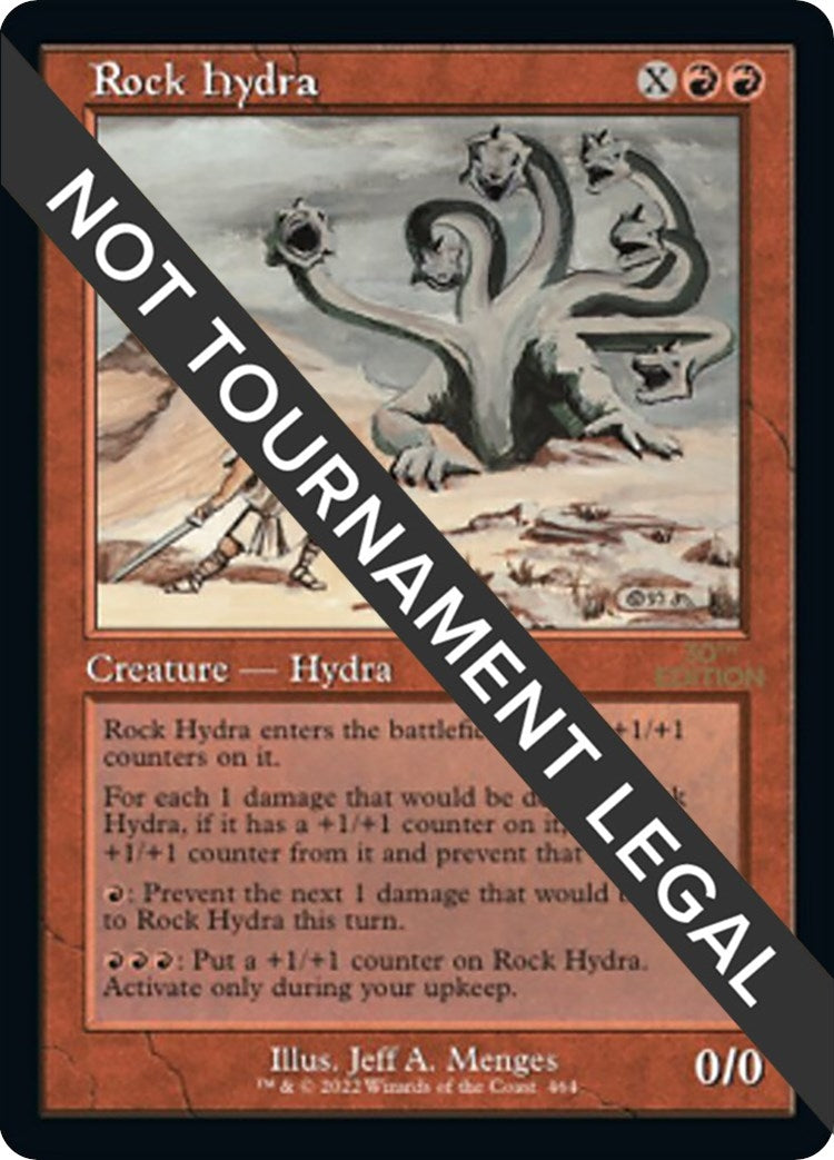 Image for Rock Hydra (Retro Frame) (30th Anniversary Edition) (464) - Magic: The Gathering