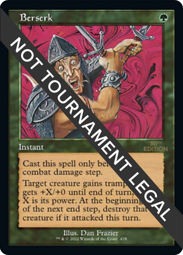 Image for Berserk (Retro Frame) (30th Anniversary Edition) (478) - Magic: The Gathering