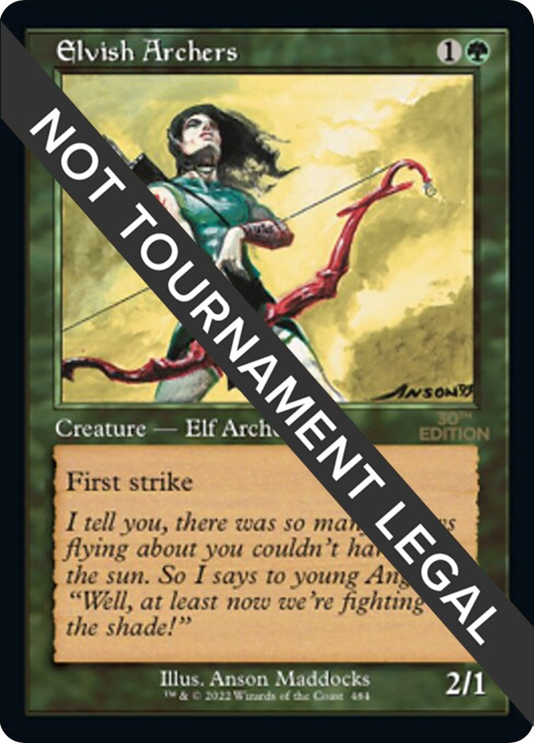 Image for Elvish Archers (Retro Frame) (30th Anniversary Edition) (484) - Magic: The Gathering
