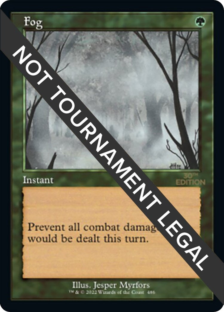 Image for Fog (Retro Frame) (30th Anniversary Edition) (486) - Magic: The Gathering
