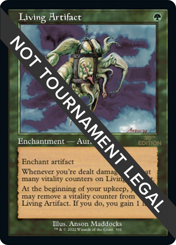Image for Living Artifact (Retro Frame) (30th Anniversary Edition) (501) - Magic: The Gathering