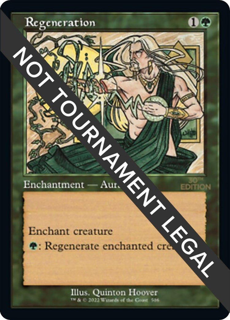 Image for Regeneration (Retro Frame) (30th Anniversary Edition) (506) - Magic: The Gathering