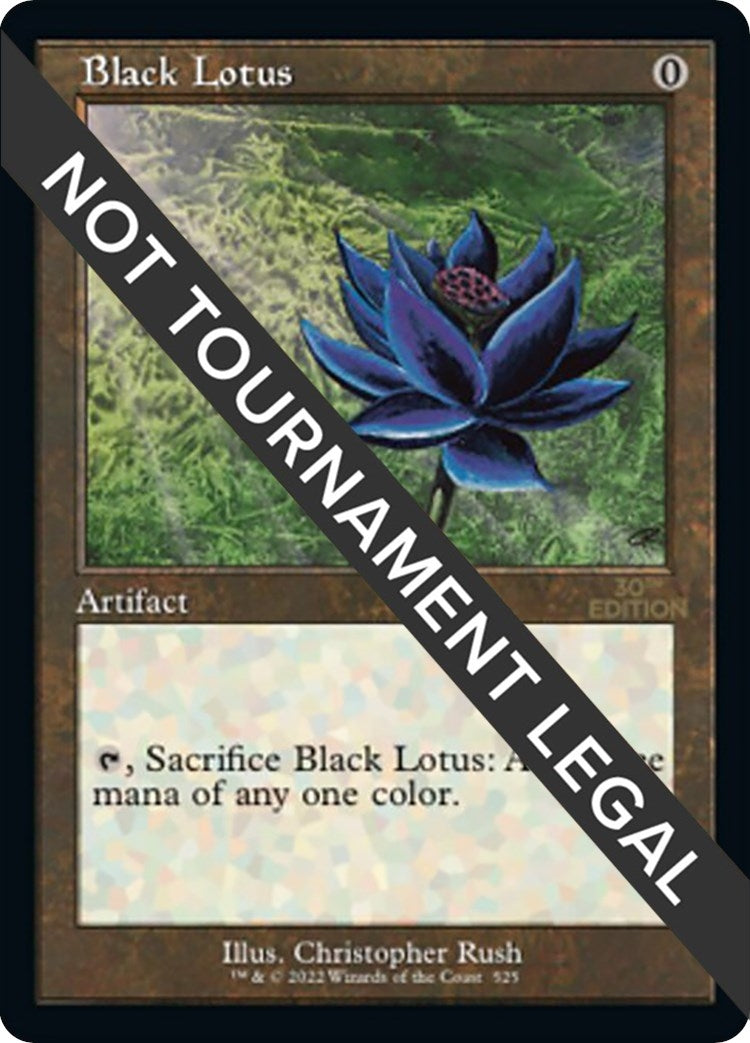Image for Black Lotus (Retro Frame) (30th Anniversary Edition) (525) - Magic: The Gathering