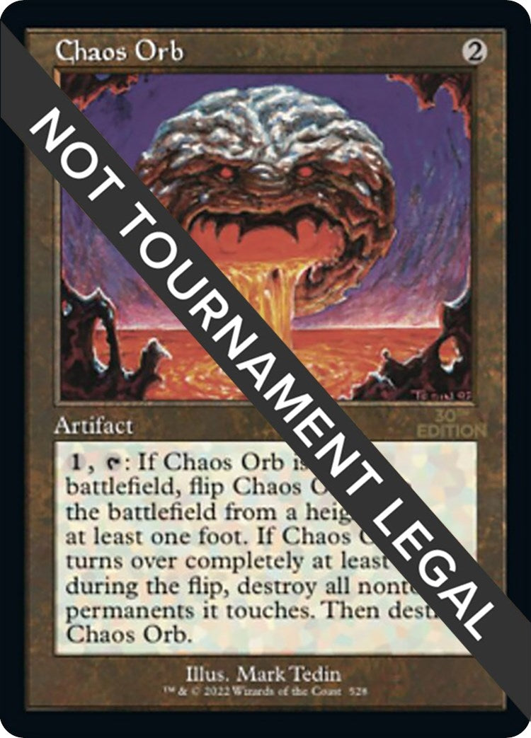 Image for Chaos Orb (Retro Frame) (30th Anniversary Edition) (528) - Magic: The Gathering