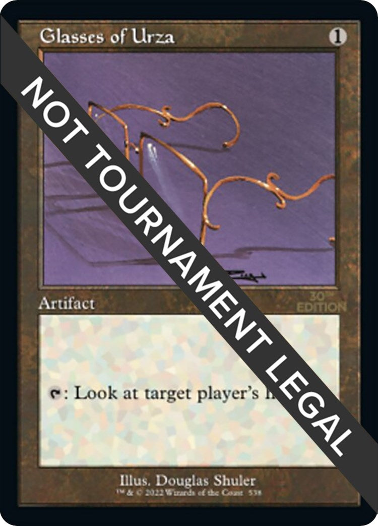 Image for Glasses of Urza (Retro Frame) (30th Anniversary Edition) (538) - Magic: The Gathering
