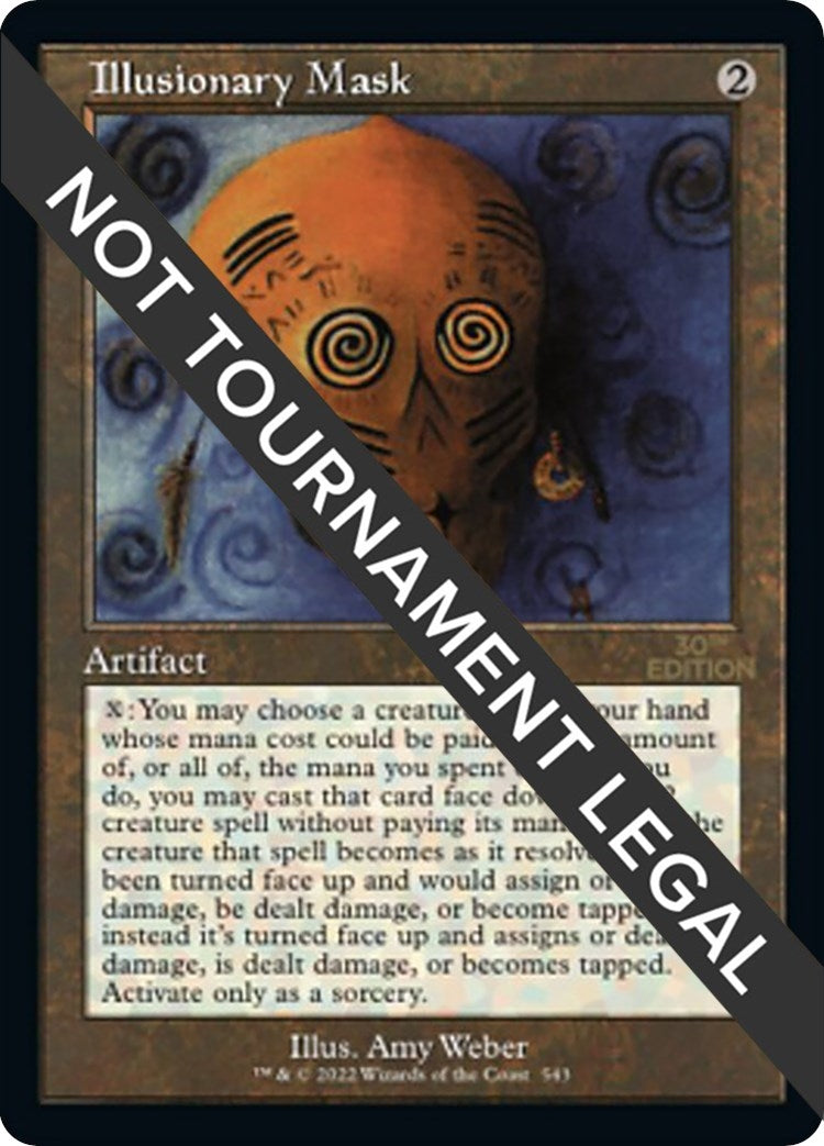 Image for Illusionary Mask (Retro Frame) (30th Anniversary Edition) (543) - Magic: The Gathering