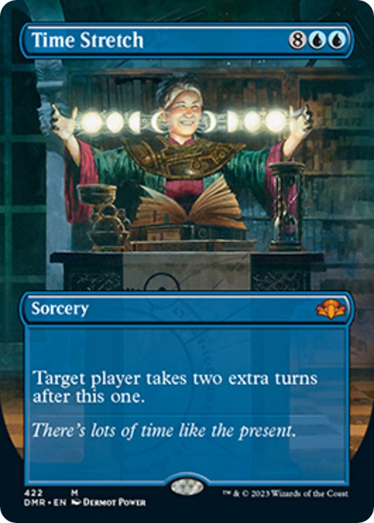 Image for Time Stretch (Borderless) (Dominaria Remastered) (422) - Magic: The Gathering