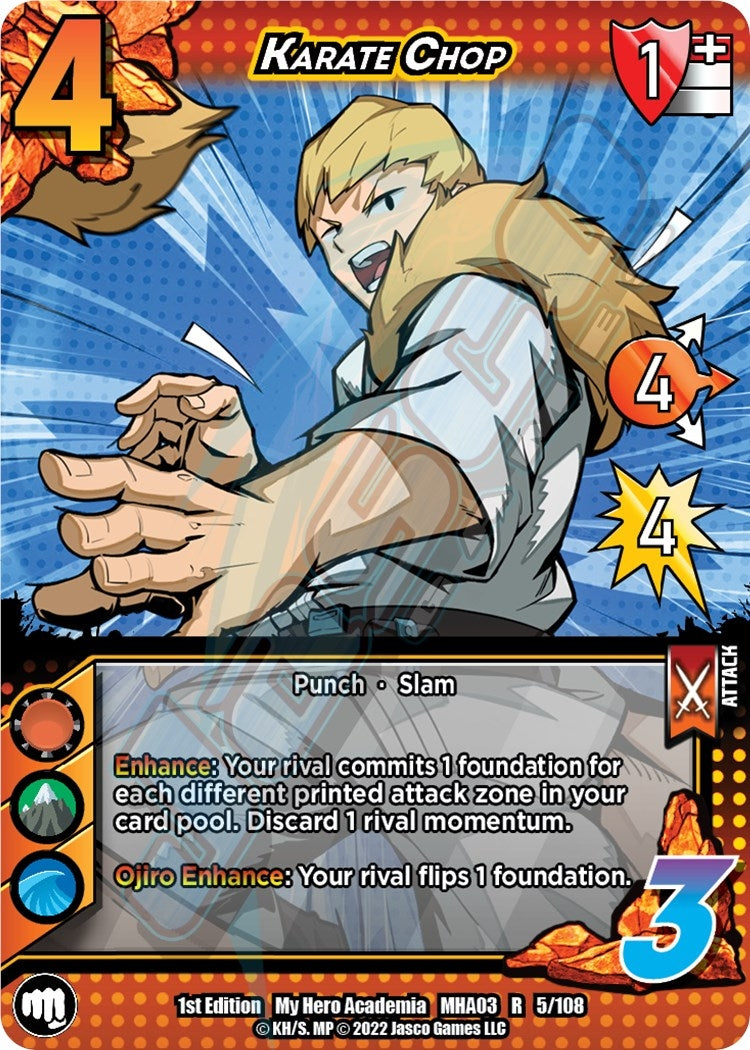 Image for Karate Chop (UniVersus: My Hero Academia: Heroes Clash) (5/108) - UniVersus