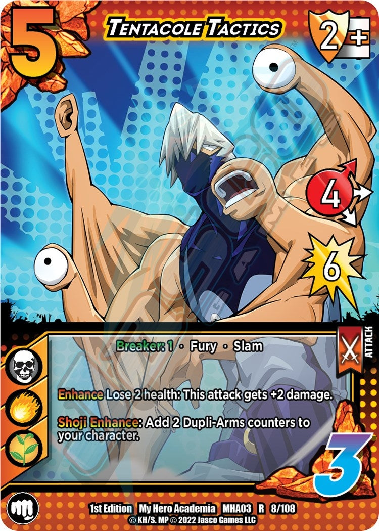 Image for Tentacole Tactics (UniVersus: My Hero Academia: Heroes Clash) (8/108) - UniVersus