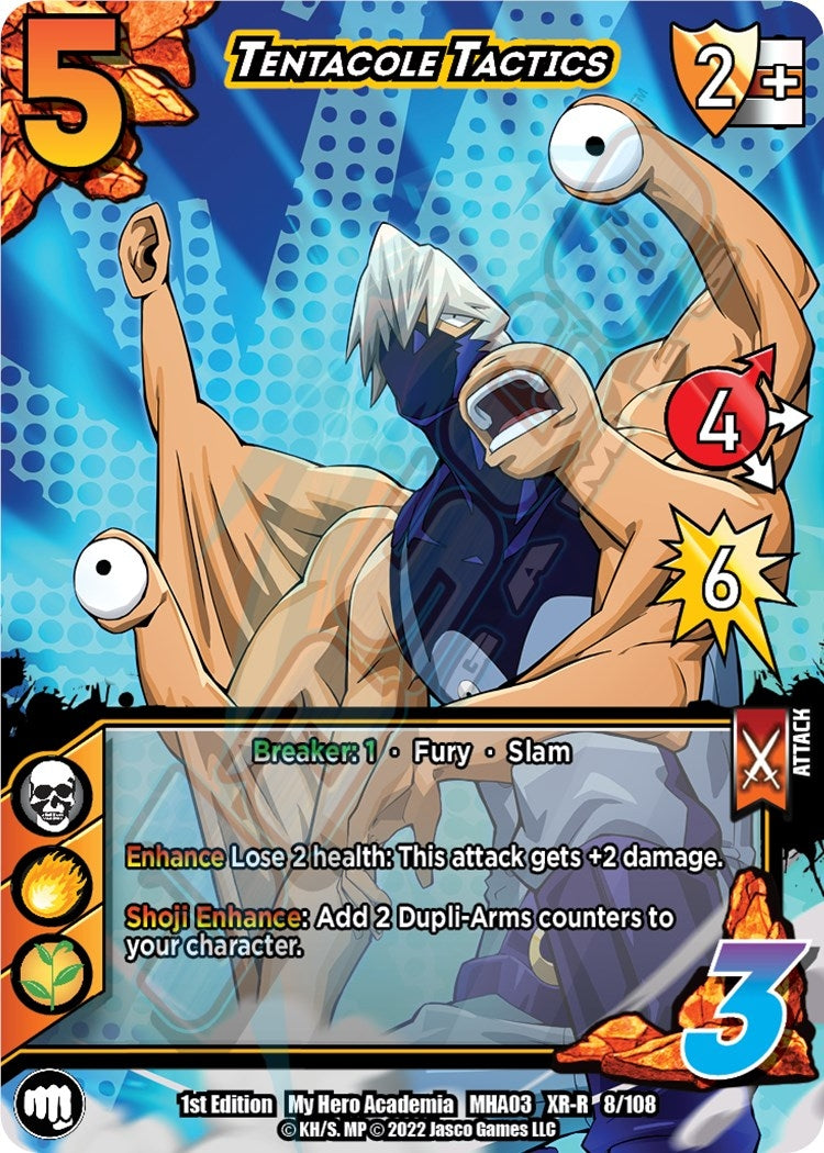 Image for Tentacole Tactics (XR) (UniVersus: My Hero Academia: Heroes Clash) (8/108) - UniVersus