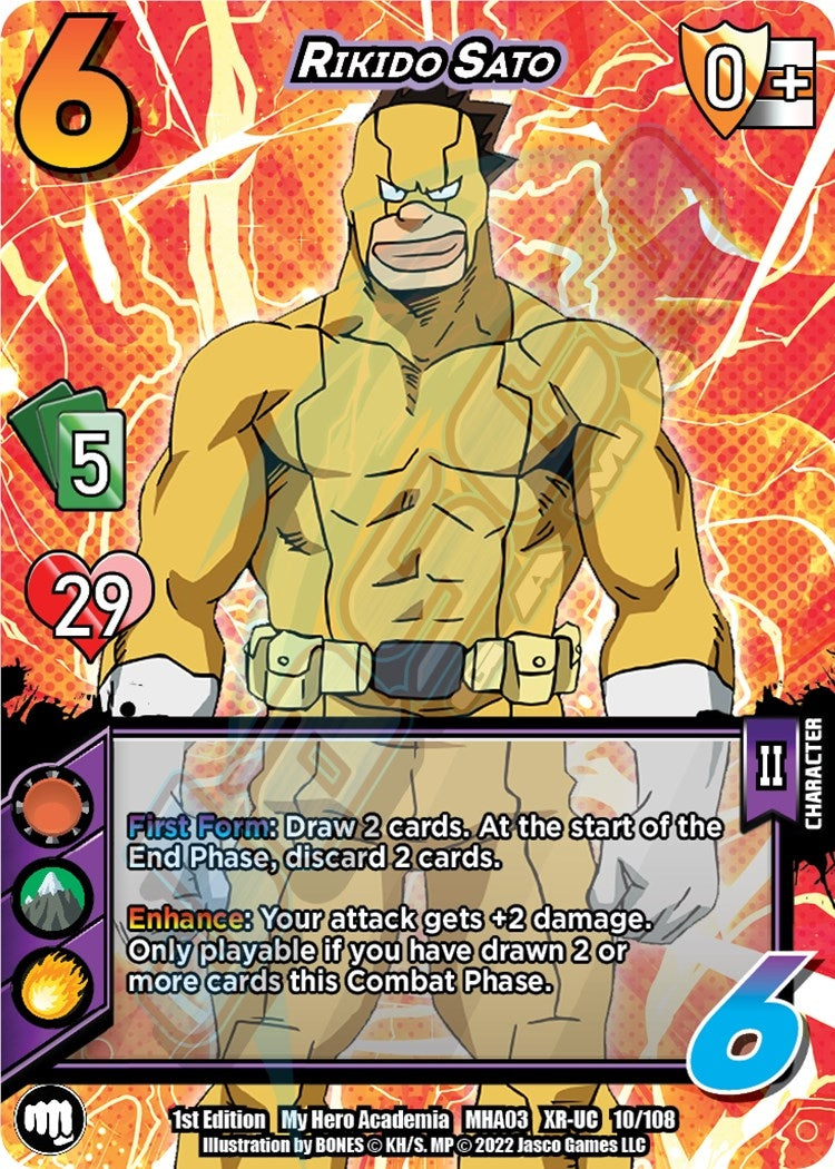 Image for Rikido Sato (XR) (UniVersus: My Hero Academia: Heroes Clash) (10/108) - UniVersus