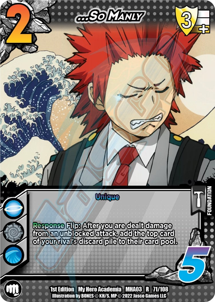 Image for ...So Manly (UniVersus: My Hero Academia: Heroes Clash) (71/108) - UniVersus