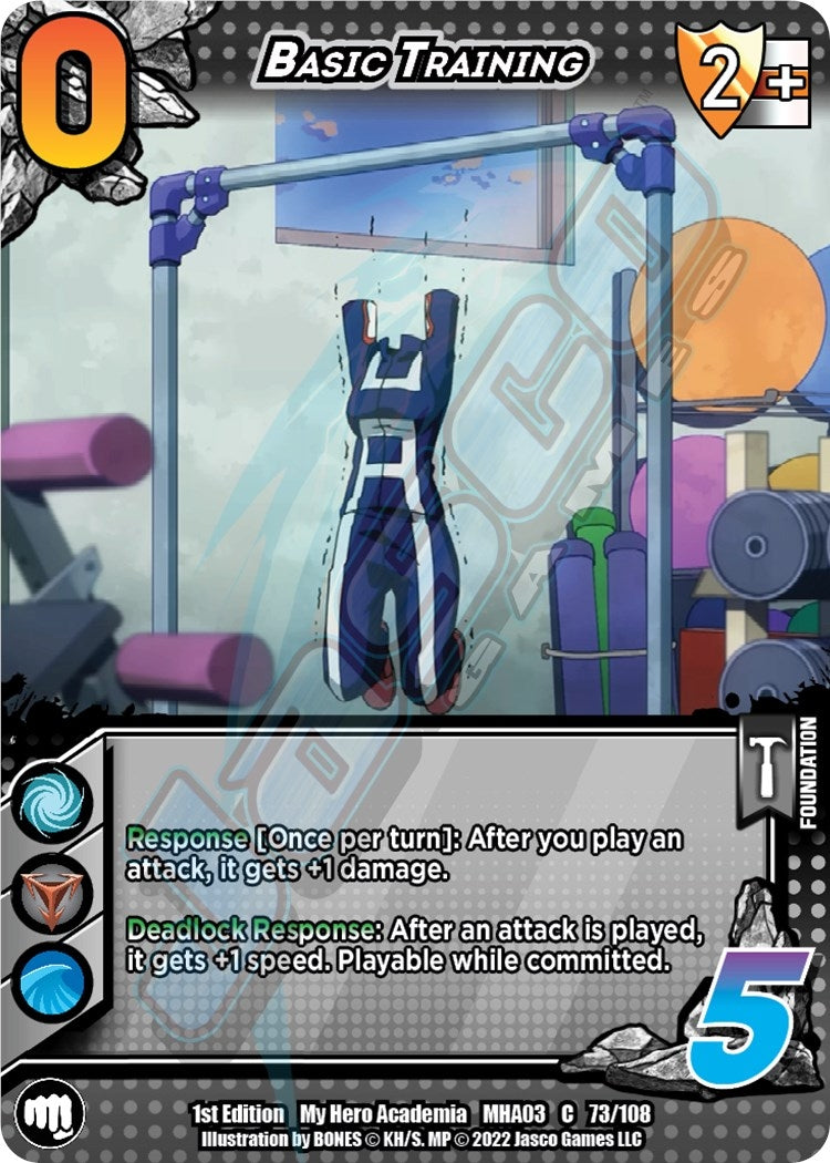 Image for Basic Training (UniVersus: My Hero Academia: Heroes Clash) (73/108) - UniVersus