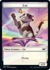 Image for Cat // Treasure (13) Double-sided Token (Unfinity) - Magic: The Gathering