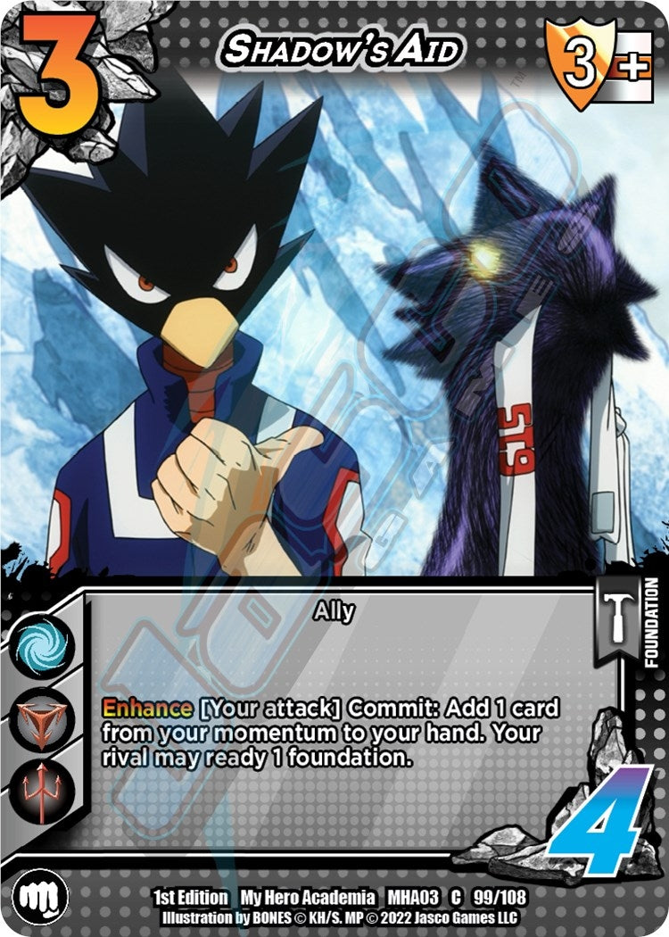 Image for Shadow's Aid (UniVersus: My Hero Academia: Heroes Clash) (99/108) - UniVersus