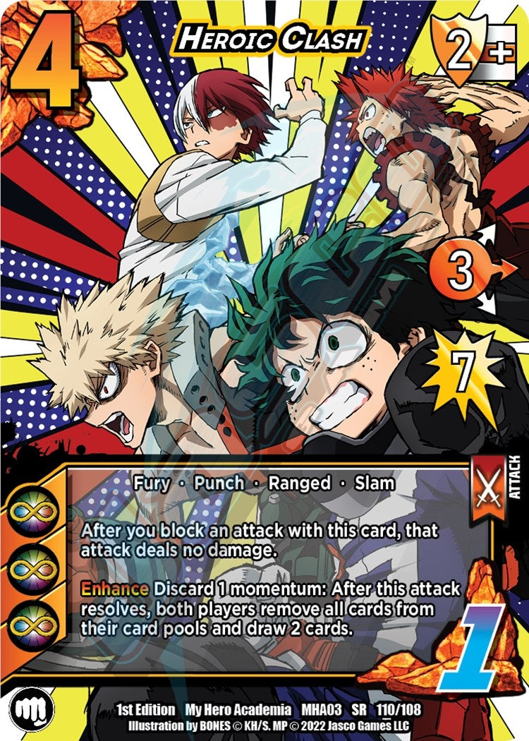 Image for Heroic Clash (UniVersus: My Hero Academia: Heroes Clash) (110/108) - UniVersus