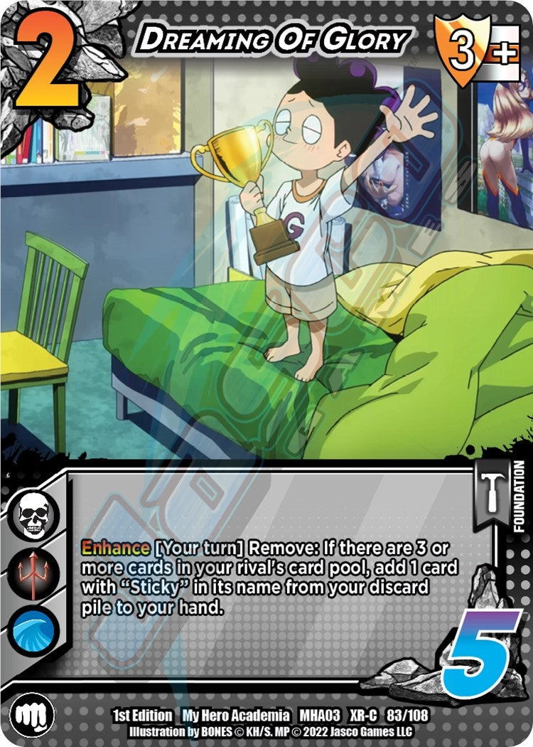 Image for Dreaming of Glory (XR) (UniVersus: My Hero Academia: Heroes Clash) (83/108) - UniVersus