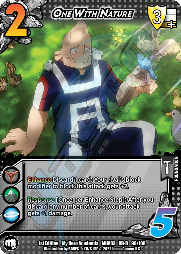 Image for One With Nature (XR) (UniVersus: My Hero Academia: Heroes Clash) (96/108) - UniVersus