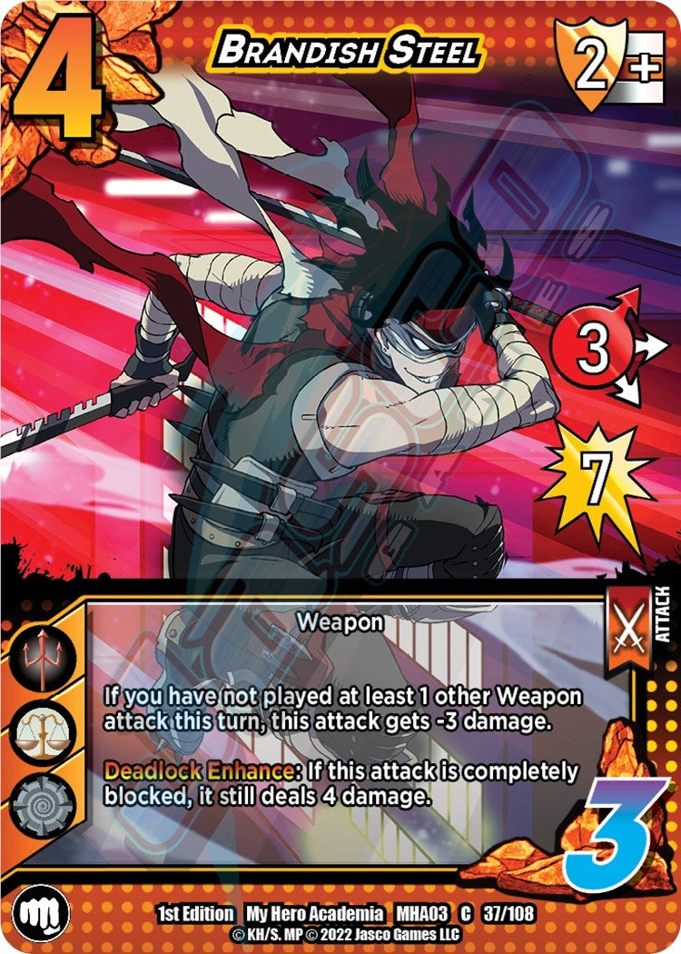 Image for Brandish Steel (UniVersus: My Hero Academia: Heroes Clash) (37/108) - UniVersus