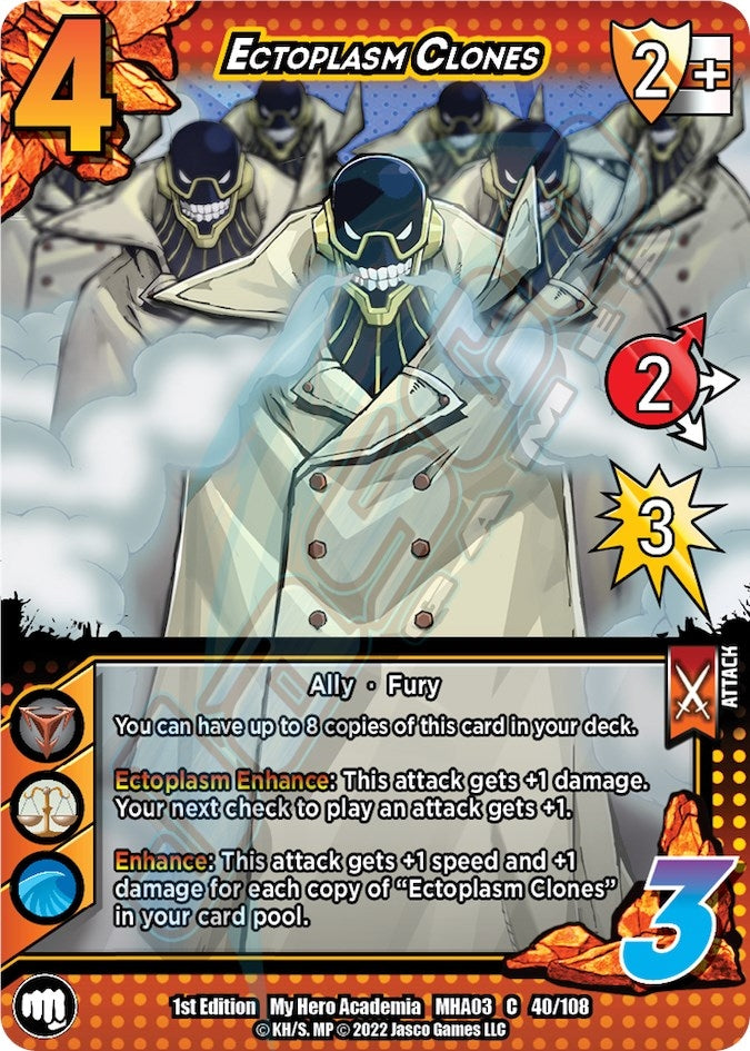 Image for Ectoplasm Clones (UniVersus: My Hero Academia: Heroes Clash) (40/108) - UniVersus
