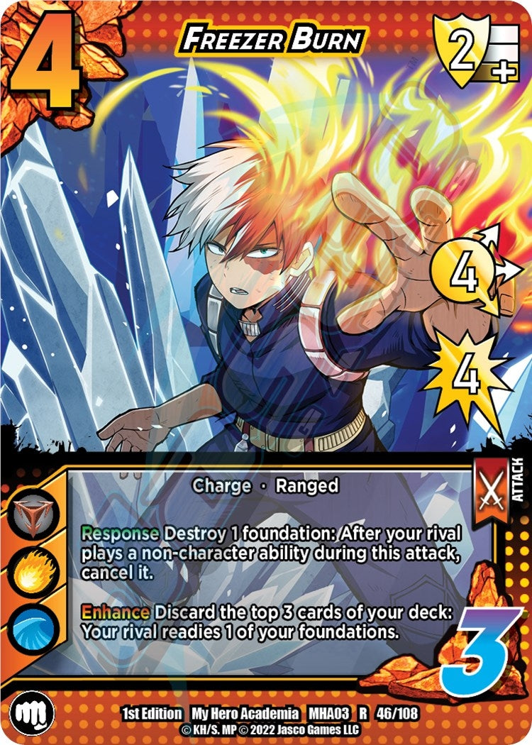 Image for Freezer Burn (UniVersus: My Hero Academia: Heroes Clash) (46/108) - UniVersus