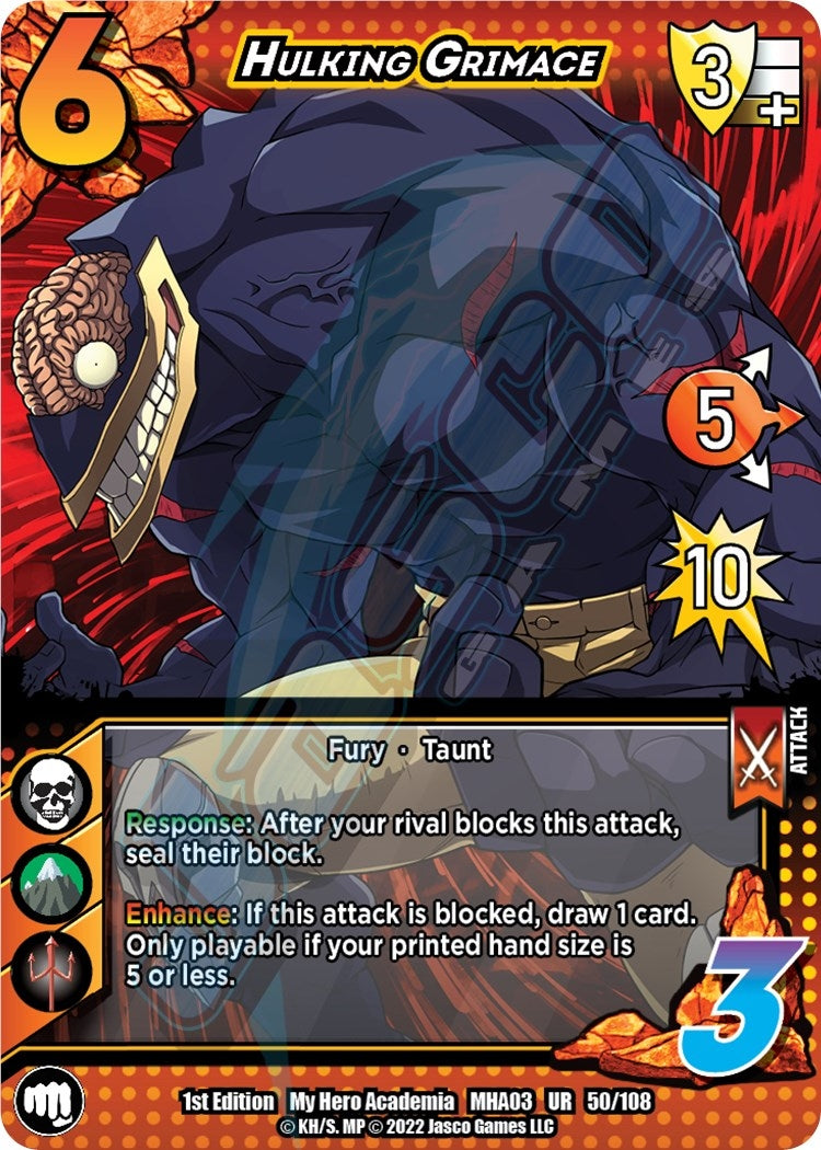 Image for Hulking Grimace (UniVersus: My Hero Academia: Heroes Clash) (50/108) - UniVersus