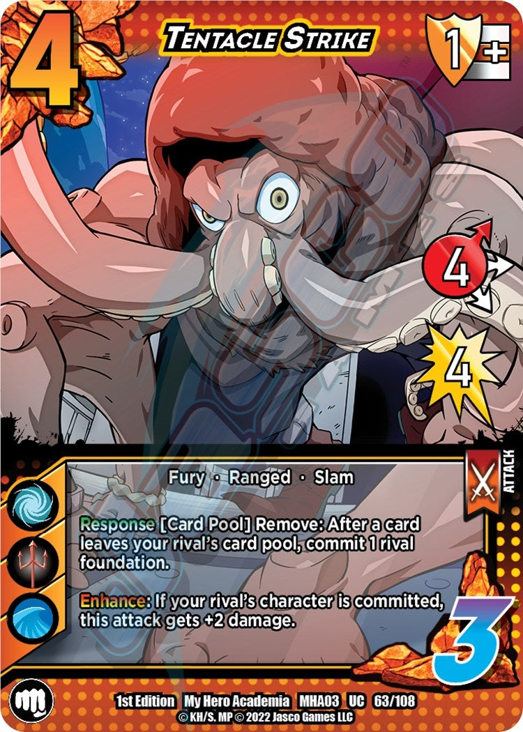 Image for Tentacle Strike (UniVersus: My Hero Academia: Heroes Clash) (63/108) - UniVersus
