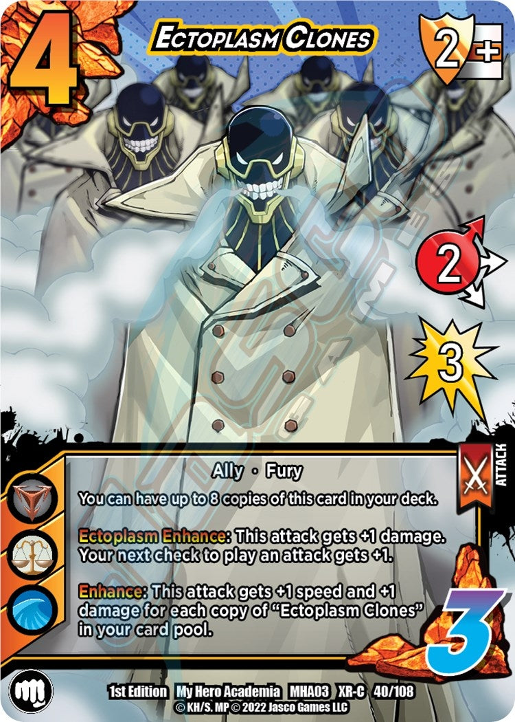 Image for Ectoplasm Clones (XR) (UniVersus: My Hero Academia: Heroes Clash) (40/108) - UniVersus