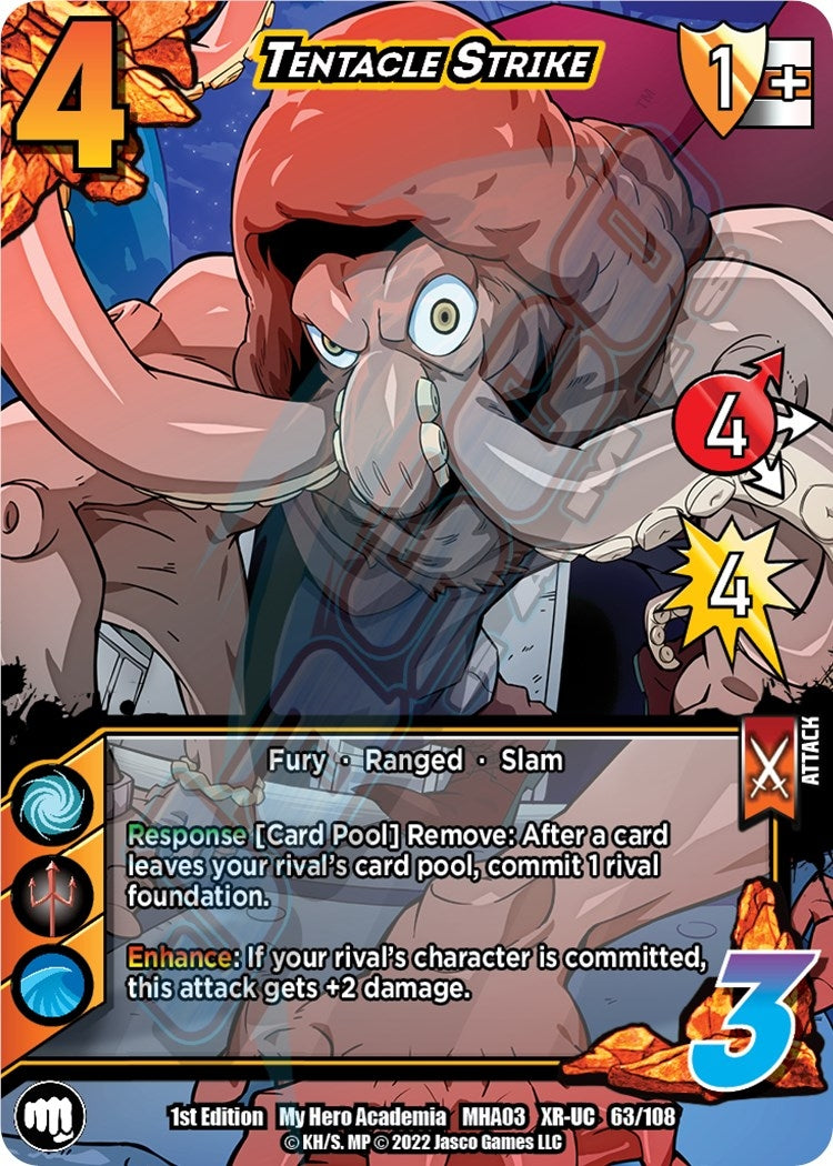 Image for Tentacle Strike (XR) (UniVersus: My Hero Academia: Heroes Clash) (63/108) - UniVersus