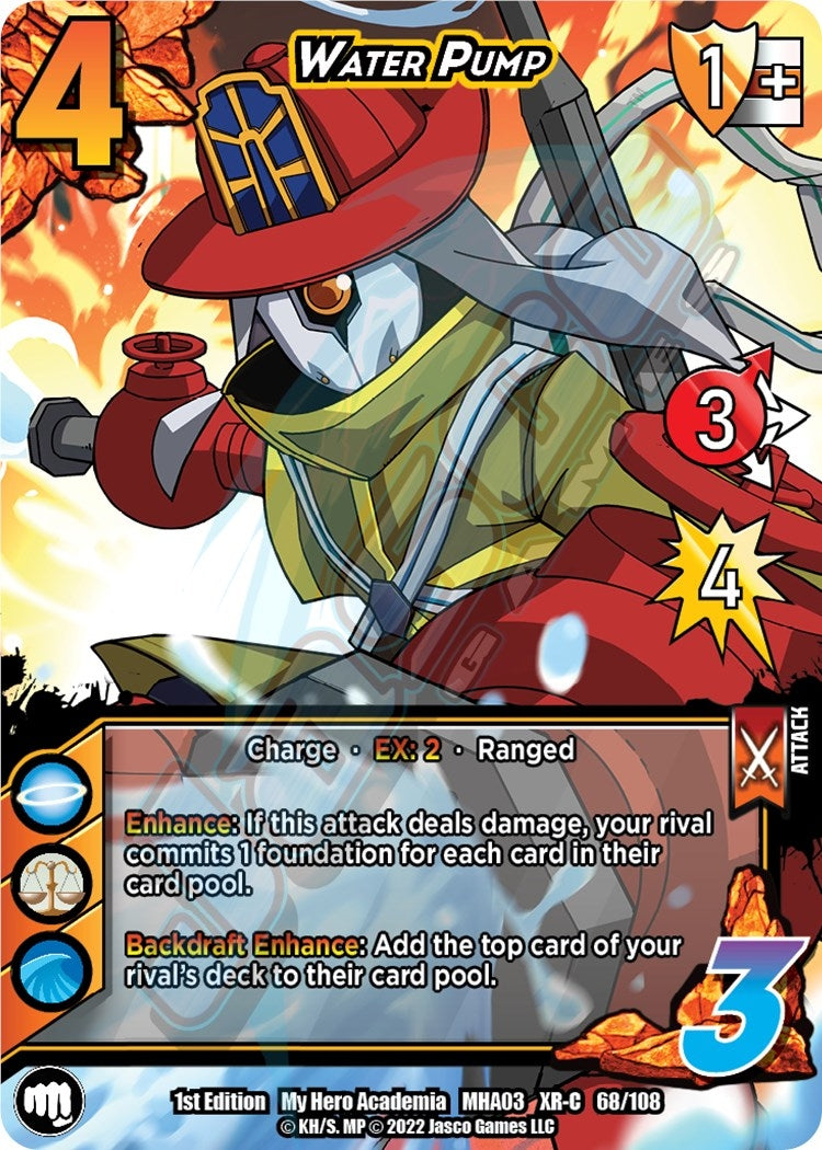 Image for Water Pump (XR) (UniVersus: My Hero Academia: Heroes Clash) (68/108) - UniVersus