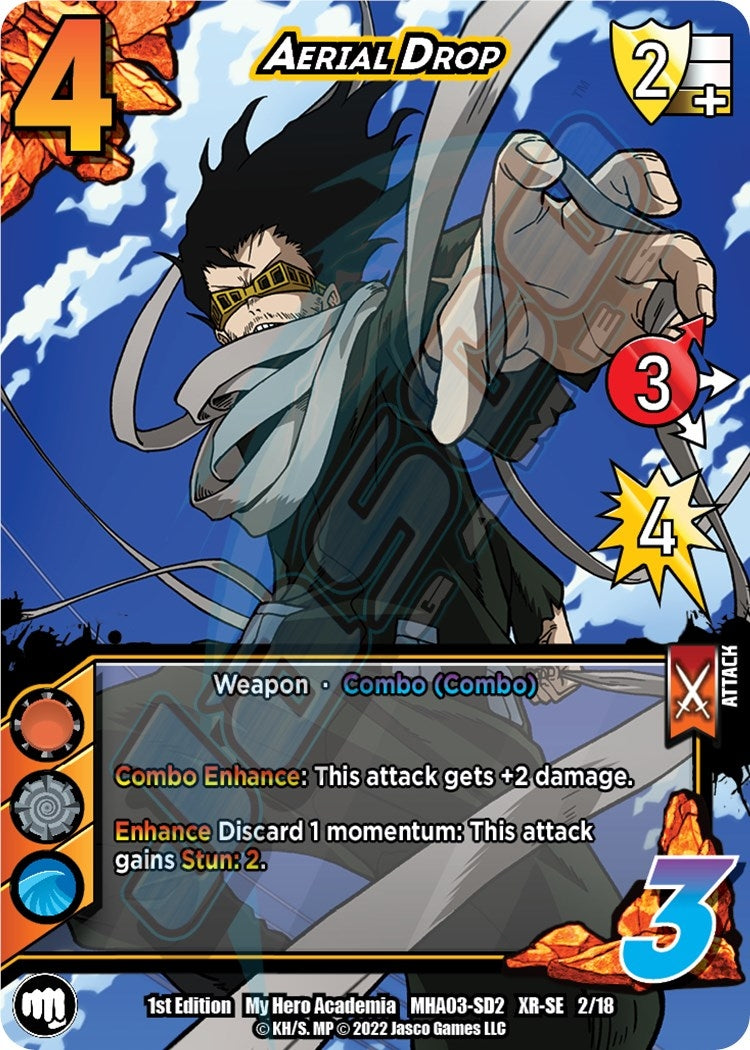 Image for Aerial Drop (XR) (UniVersus: My Hero Academia: Heroes Clash) (2/18) - UniVersus