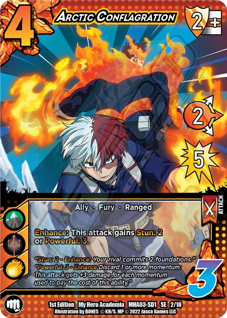 Image for Arctic Conflagration (UniVersus: My Hero Academia: Heroes Clash) (2/18) - UniVersus