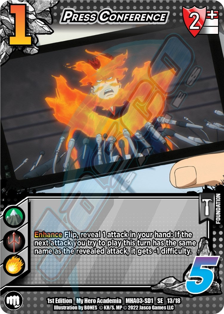 Image for Press Conference (UniVersus: My Hero Academia: Heroes Clash) (13/18) - UniVersus