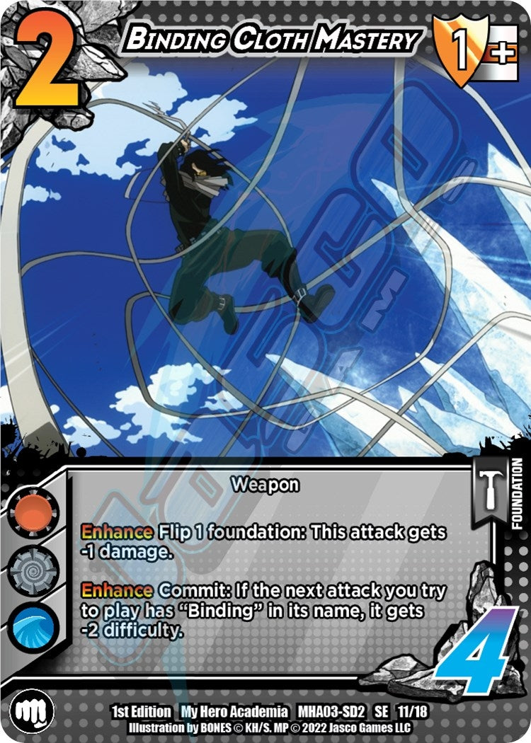 Image for Binding Cloth Mastery (UniVersus: My Hero Academia: Heroes Clash) (11/18) - UniVersus