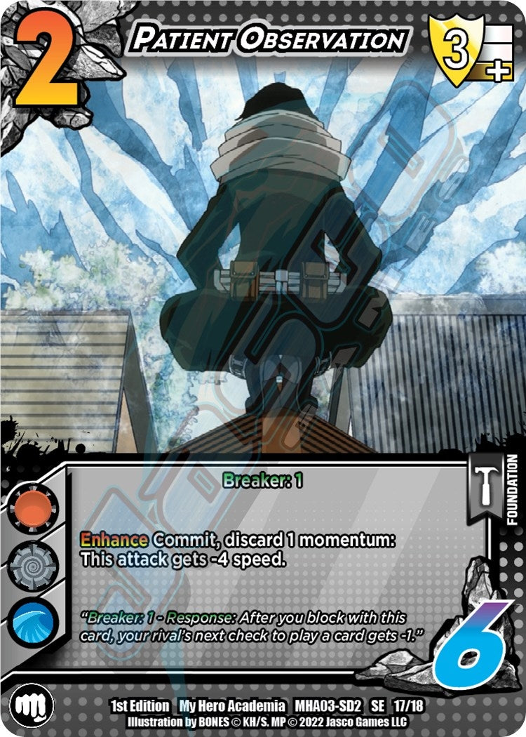 Image for Patient Observation (UniVersus: My Hero Academia: Heroes Clash) (17/18) - UniVersus