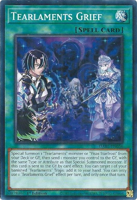 Image for Tearlaments Grief (Darkwing Blast) (DABL-EN056) - YuGiOh