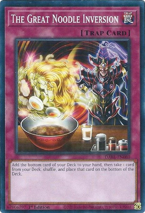 Image for The Great Noodle Inversion (Darkwing Blast) (DABL-EN080) - YuGiOh
