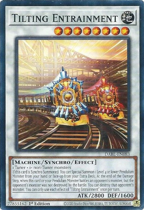 Image for Tilting Entrainment (Darkwing Blast) (DABL-EN083) - YuGiOh