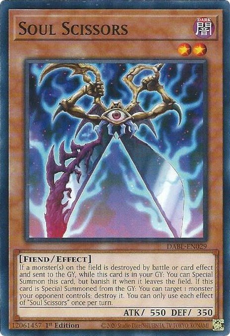 Image for Soul Scissors (Darkwing Blast) (DABL-EN029) - YuGiOh
