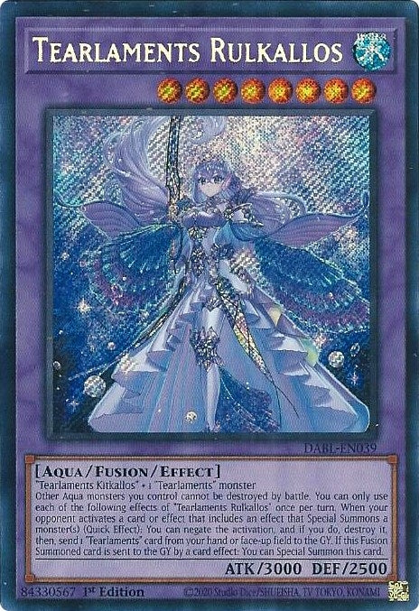 Image for Tearlaments Rulkallos (Darkwing Blast) (DABL-EN039) - YuGiOh