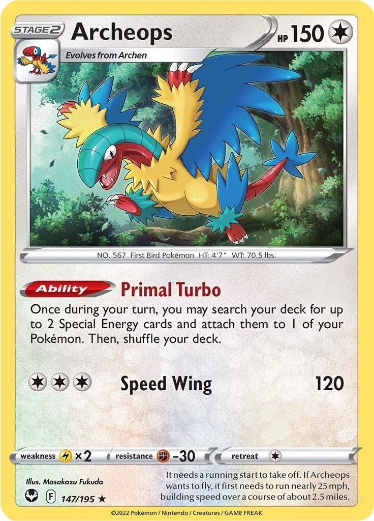 Image for Archeops (SWSH12: Silver Tempest) (147/195) - Pokemon