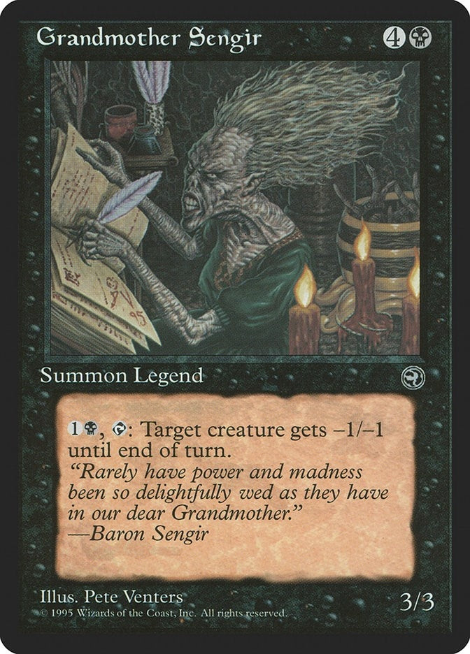 Image for Grandmother Sengir (Homelands) - Magic: The Gathering