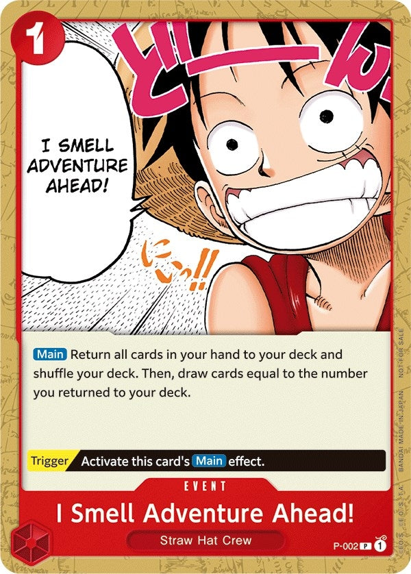 Image for I Smell Adventure Ahead! (Promotion Pack 2022) (One Piece Promotion Cards) (P-002) - One Piece Card Game