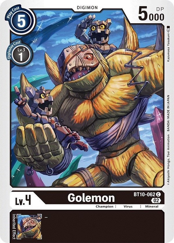 Image for Golemon (BT10) (10062)